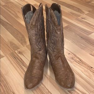 Stylish cowboy boots